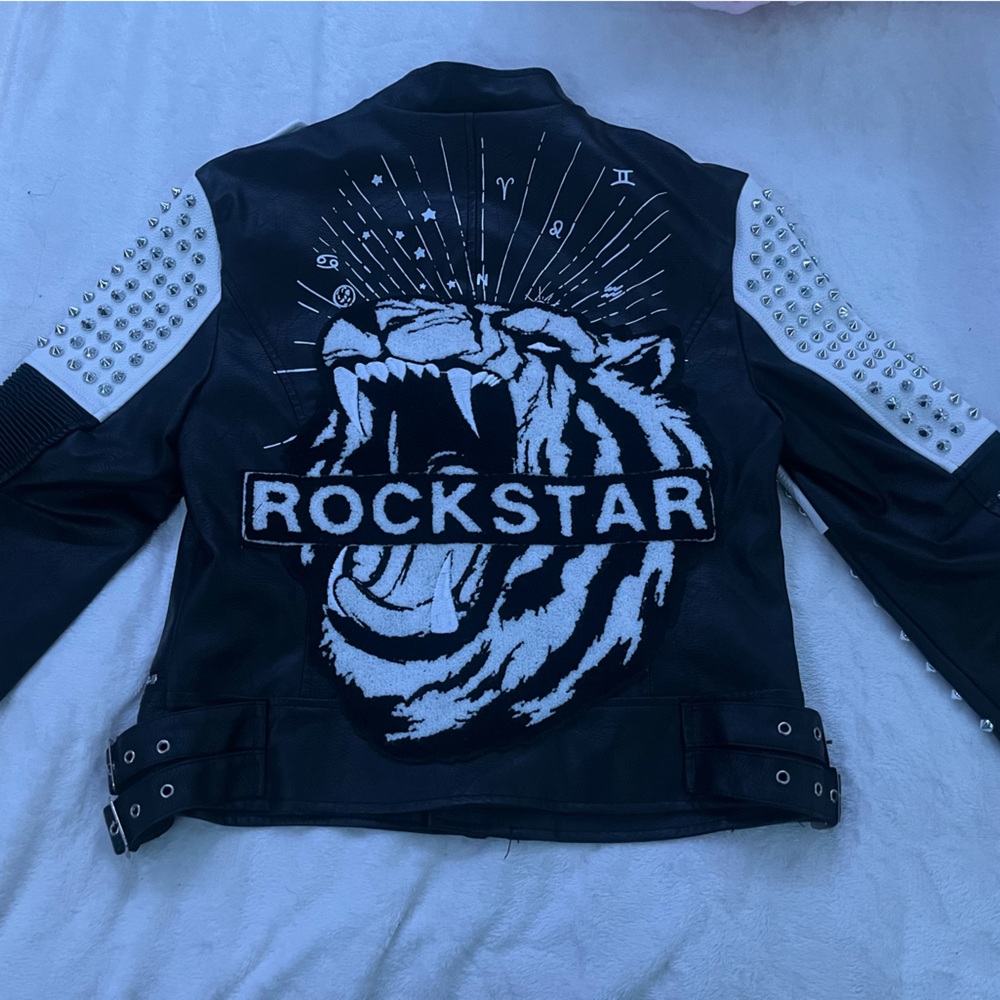 Leather akira jacket